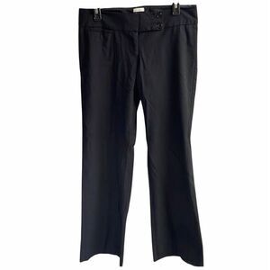 Studio Y 9/10 Black Dress Pants Tailored Chic Office Career Classic Fit